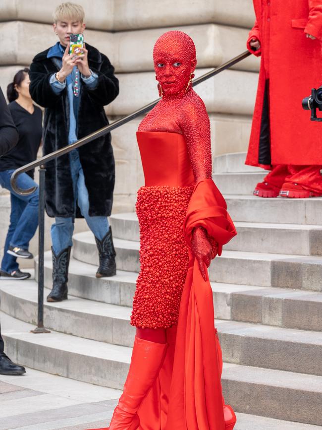 Doja Cat attends Schiaparelli. Picture: Marc Piasecki/WireImage