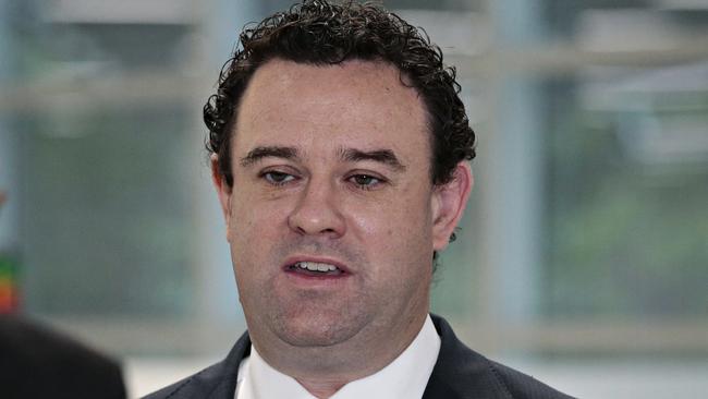 Tourism Minister Stuart Ayres says hotel quarantine will only be maintained for unvaccinated travellers in the future. Picture: NCA NewsWire / Adam Yip