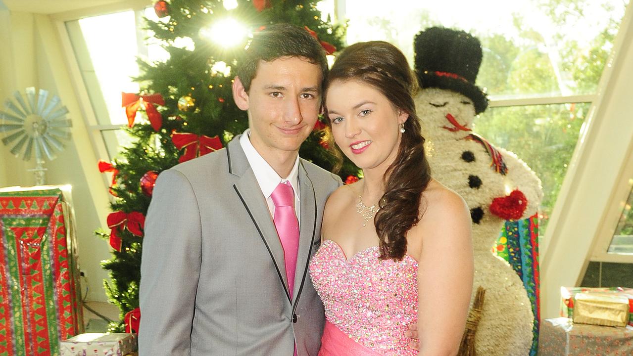 Fab Formals; Centralian Senior College.  Travis Clarke and Carla Molloy.Picture Justin Brierty