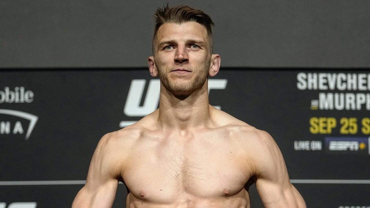 Dan Hooker made weight ahead of UFC 266.