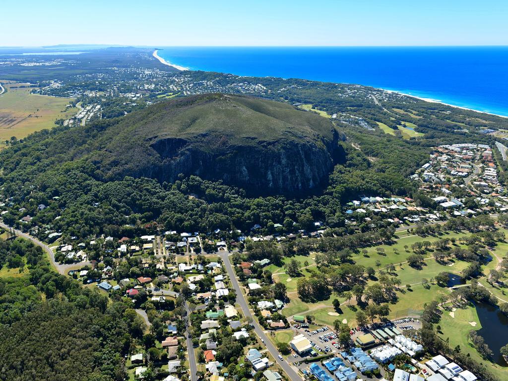 Mount Coolum on Queensland’s Sunshine Coast. Picture: Supplied