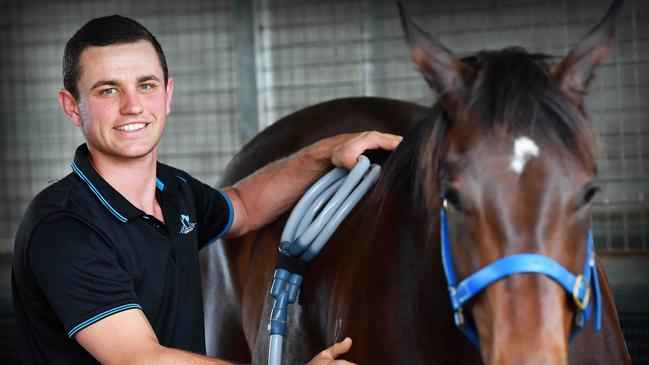 George Carpenter, who is the owner and founder of Sunshine Coast Pulse Therapy. Picture: Patrick Woods.