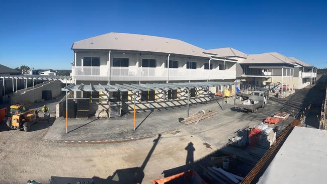 Pictures of the site at the CPSM aged care facility.