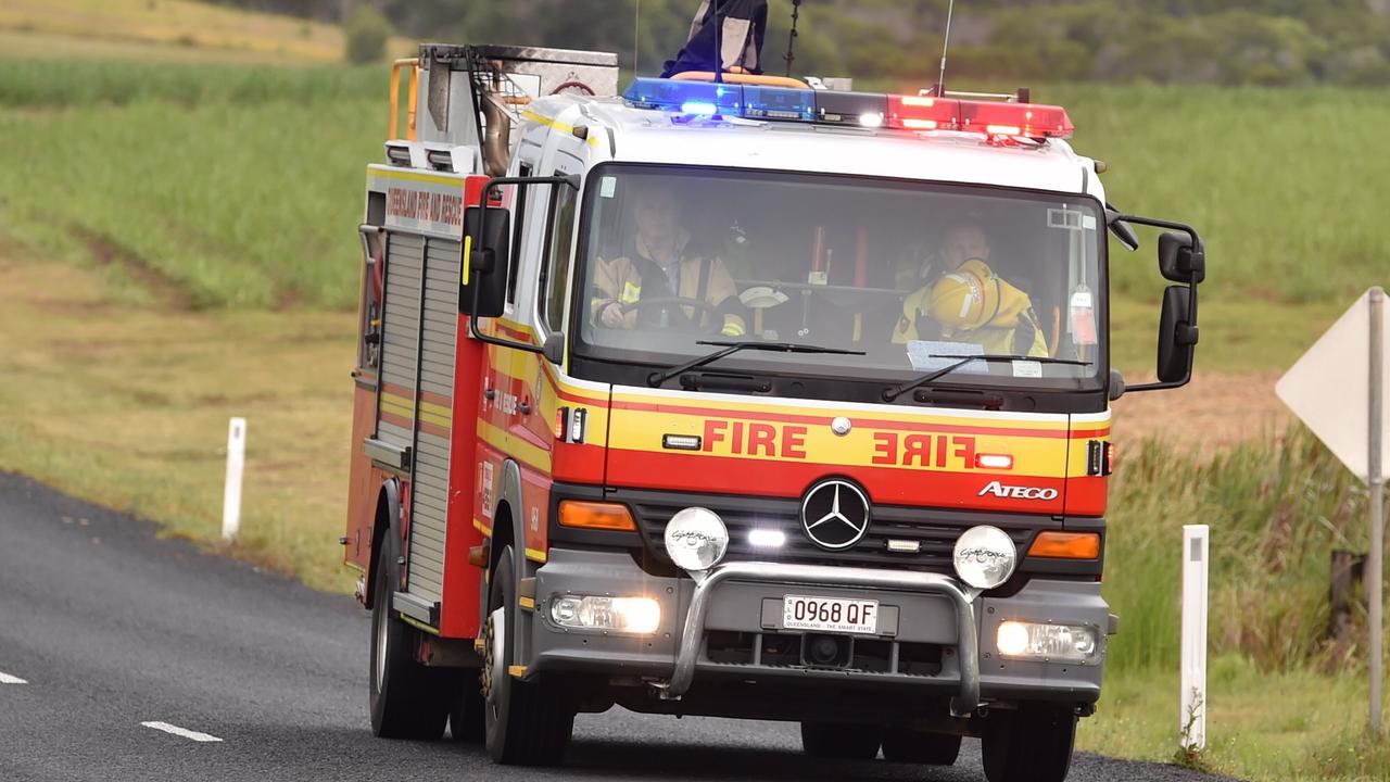 Firefighters tackle tractor and grass blaze near Kingaroy