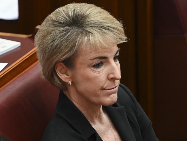 WA backtrack is motivated by the voice, says Opposition legal affairs spokeswoman Michaelia Cash. Picture: NCA NewsWire / Martin Ollman