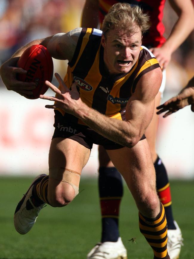 Vandenberg in action for the Hawks in 2007.