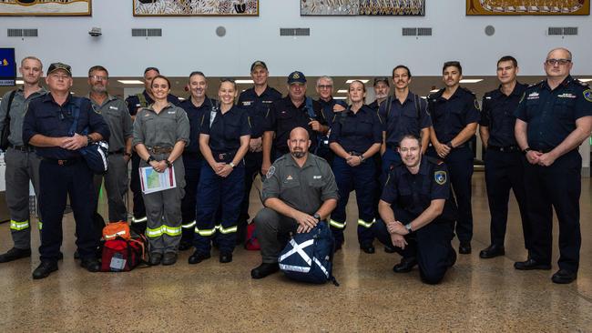 17 officers from the Northern Territory Fire and Emergency Services have been sent to Western Australia to assist with their fire response efforts. Picture: Pema Tamang Pakhrin