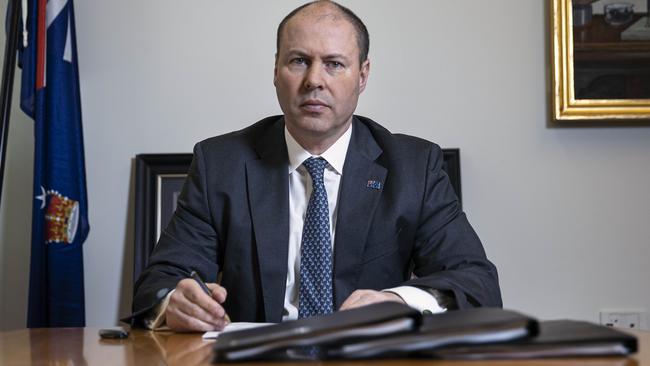 Federal Treasurer Josh Frydenberg. Picture: Gary Ramage