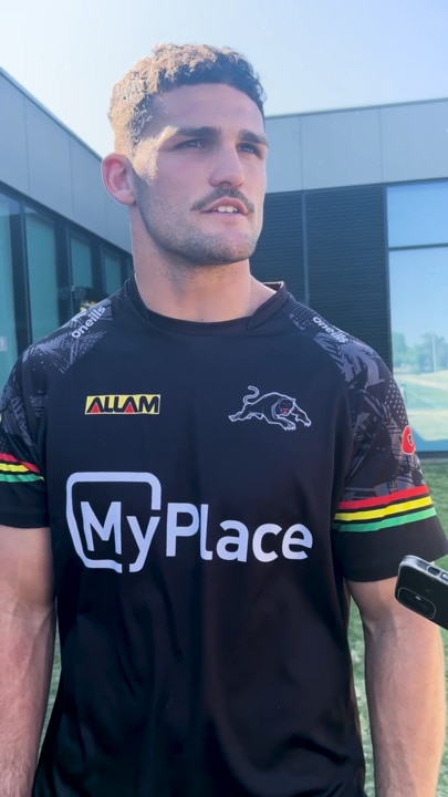 'Halfback empathy' -  Nathan Cleary happy to see Nicho Hynes get a finals win out of the way