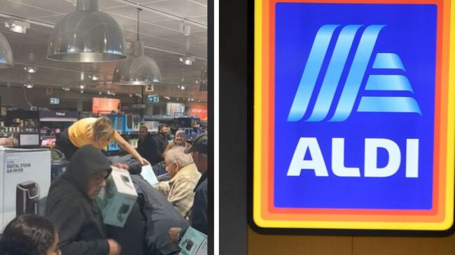 Huge queues for one Aldi Special Buys item