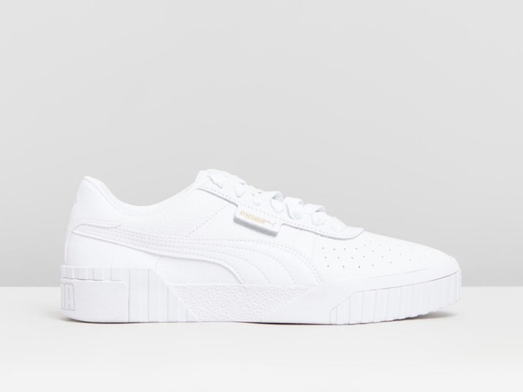 These white leather kicks are set to become your closet staple.