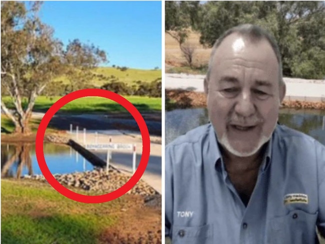 A WA man is facing jail time under cultural heritage laws for disrupting the rainbow serpent after building a bridge over a creek on his property.