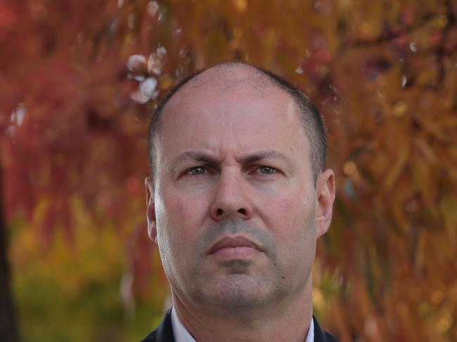 CANBERRA, AUSTRALIA NewsWire Photos May,02 2020: Treasurer Josh Frydenberg during a press conference at a child care facility in Narrabundah, Canberra.Picture: NCA NewsWire / Gary Ramage