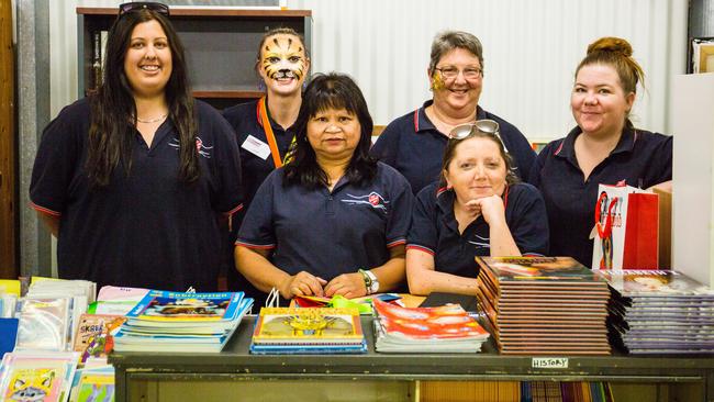 Leigh Davison (second from the left) said she would love to see a homeless shelter in Gympie.