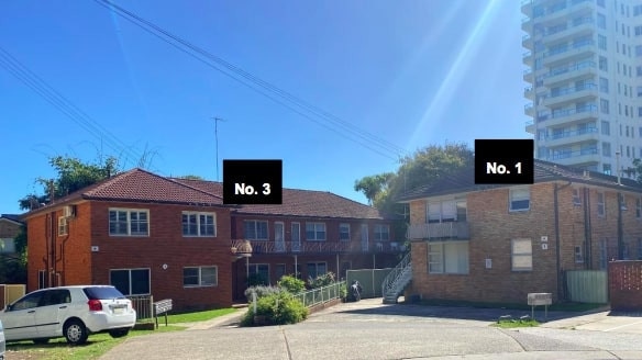 The current buildings on the site. Picture: Supplied