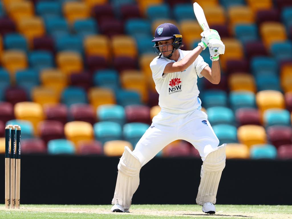 Sam Konstas managed just one scoring shot. Picture: Chris Hyde/Getty Images