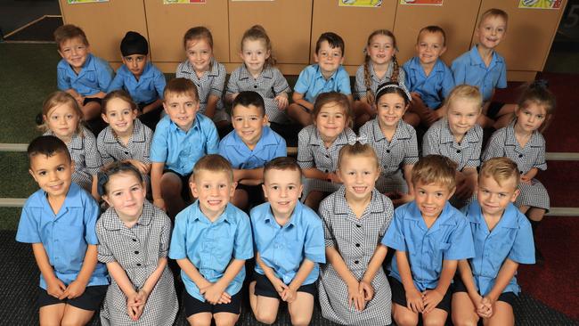 St Anthony’s Primary School Back Row from L to R: Parker Keegan, Eyaanveer Johal, Scarlett Lawson, Lilly Cassidy, Raf Robbins, Novah Allan, Nash Longley, Nate Lowe. Middle Row L to R: Emily Quarrell, Leila Evans, Myles Treanor, Harry Jaques, Harlow Webster, Larissa Naifeh, Everly Di Santo, Matilda Parker. Front Row L to R: Xavier Fagan, Rafferty Seale, Lawson George, Bryce Franksen, Scarlett Hewitt, Lachlan Cutajar, Theo Page. Picture Mark Wilson