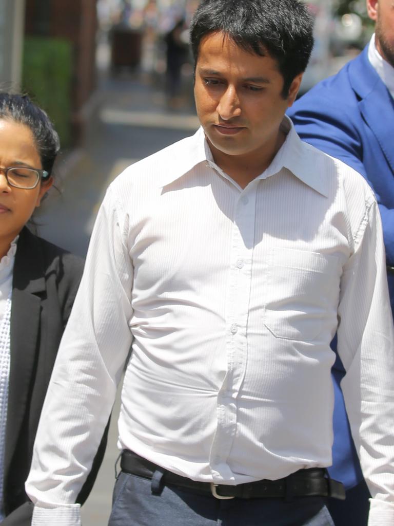 Prakash Paudyal has been sentenced after he was caught on camera multiple times abusing an elderly patient. Picture: John Grainger