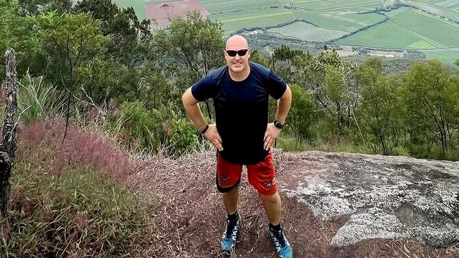 Queensland Speaker Curtis Pitt - who announced on Wednesday he would take leave for scheduled back surgery because he was suffering “severe back problems” - climbs Walshs Pyramid, south of Cairns, on June 3. Picture: Instagram