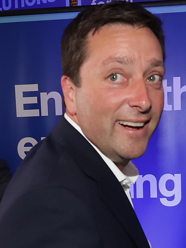 Matthew Guy resigned as leader after the election loss. Picture: David Caird