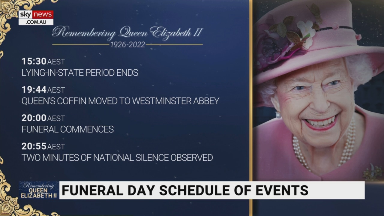 Buckingham Palace releases detailed plan of how Queen Elizabeth II’s