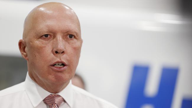 Defence minister Peter Dutton has an extensive property portfolio. Picture Lachie Millard