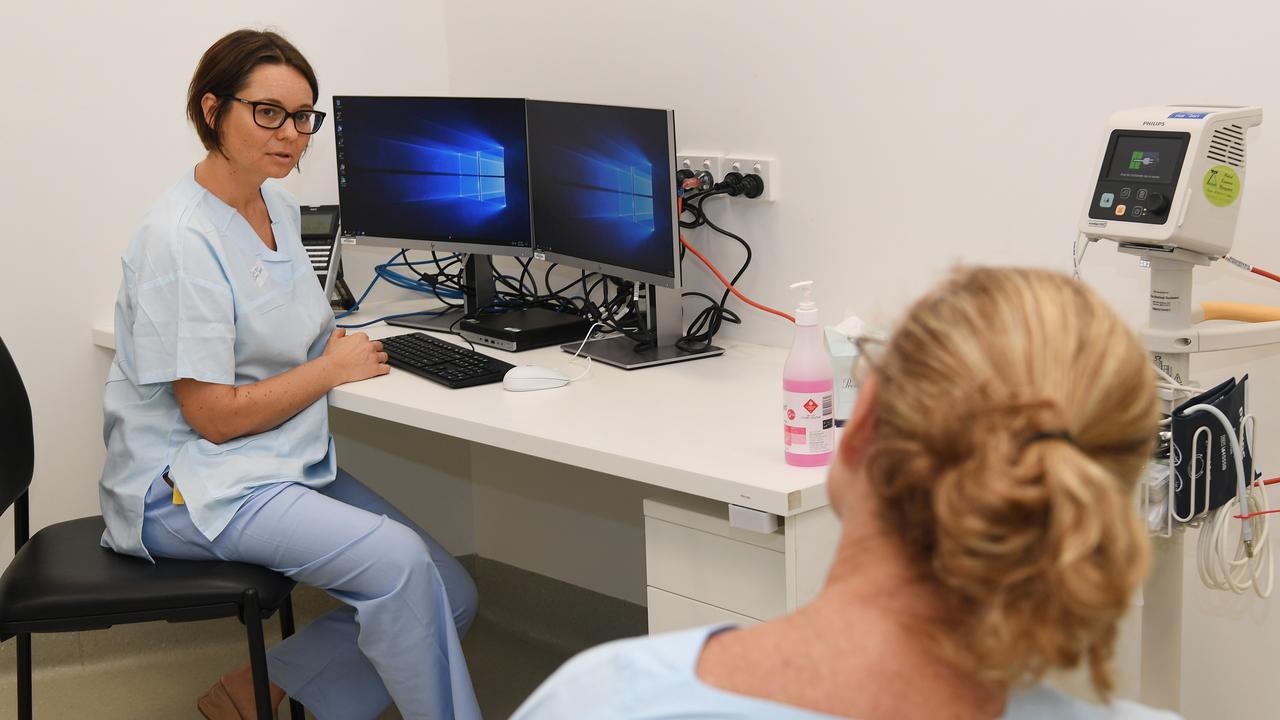 The Northern Territory has a clinic to see coronavirus patients at Royal Darwin Hospital. Picture: Katrina Bridgeford