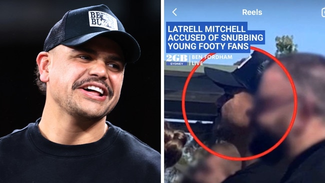 Latrell Mitchell has hit out at the ugly report. Pic: Instagram