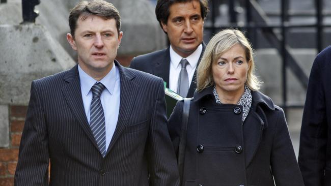 Gerry and Kate McCann will fight the Supreme Court ruling. Picture: AP