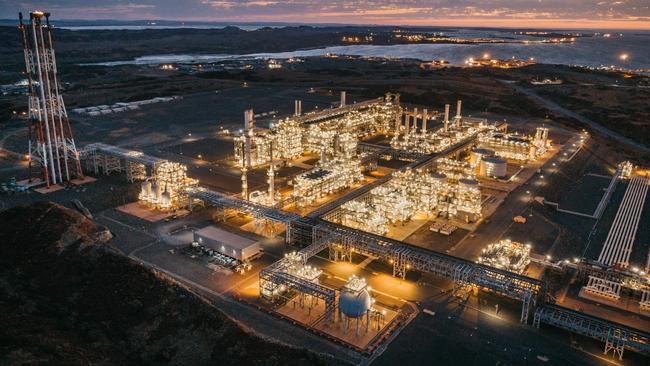 Pluto LNG Plant, onshore gas plant operated by Woodside.