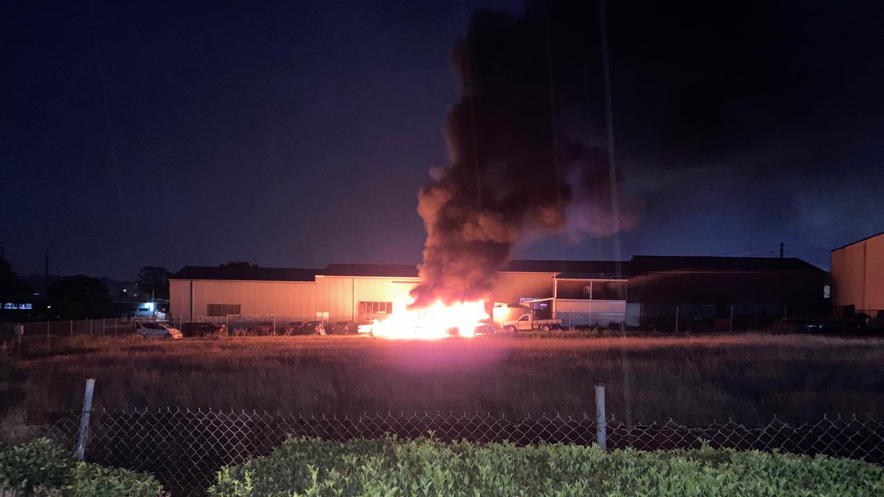 Toowoomba police are investigating suspicious fires that damaged buildings and cars in James St, Fitzgibbon St.