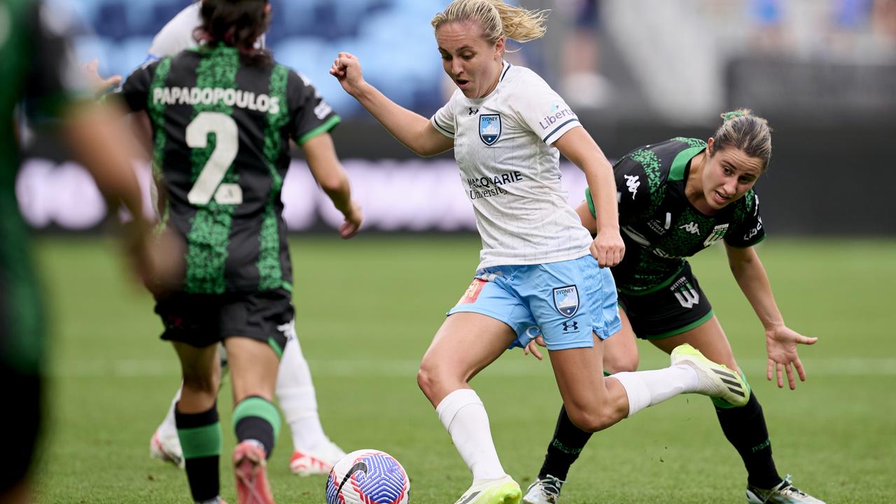 Mackenzie Hawkesby hasn’t missed a beat since returning to Sydney FC. Picture: Brett Hemmings/Getty Images.