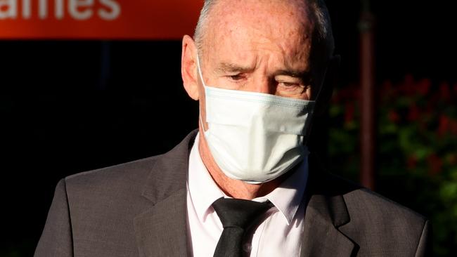 Chris Dawson arrives at court. Picture: NCA NewsWire / Damian Shaw