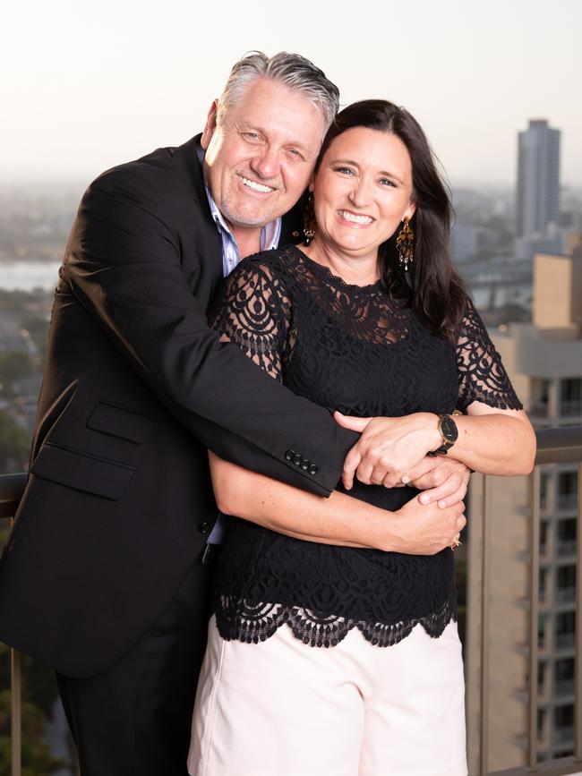 Ray Hadley and Sophie Baird.