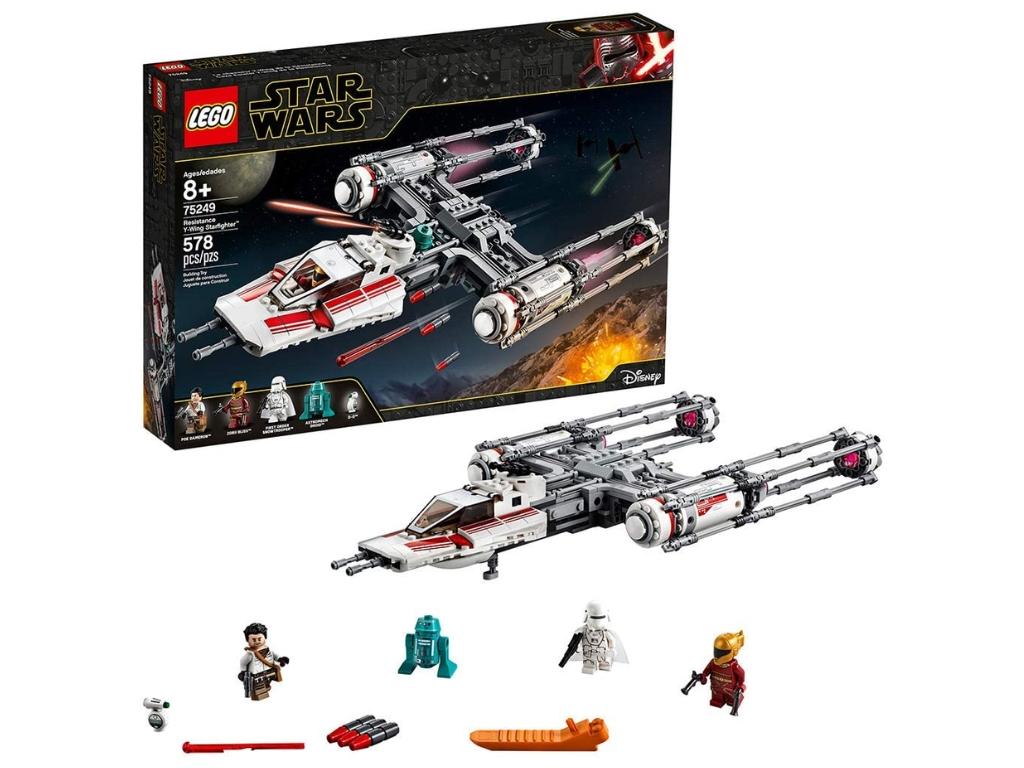 LEGO Star Wars Episode IX – Resistance Y-Wing Starfighter. Picture: Amazon.