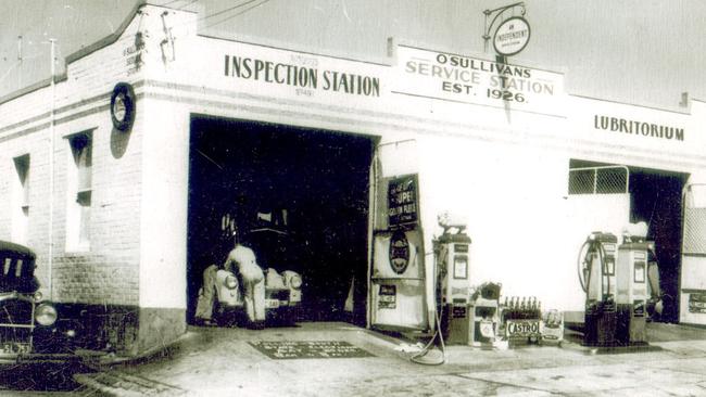 O'Sullivan's Garage in the 1950s. Picture: supplied