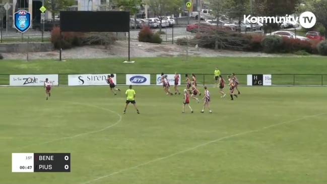 Replay: AFL NSW/ACT Junior Schools Cup - Mount St Benedict College v St Pius X