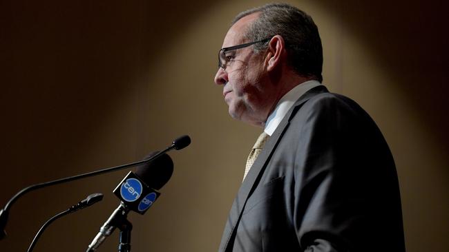 Mark Korda is the new president at Collingwood. Picture: AAP Images