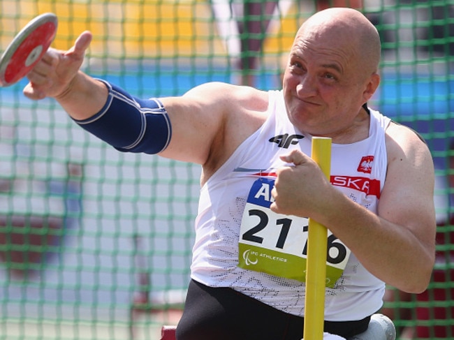 Robert Jachimowicz grabbed silver in the F52 discus class in Rio.