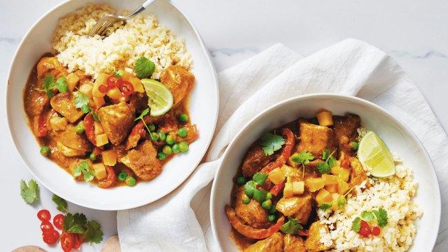 Healthier Mango Chicken Curry