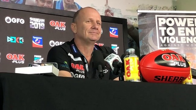 Port Adelaide coach to shake-up AFL side