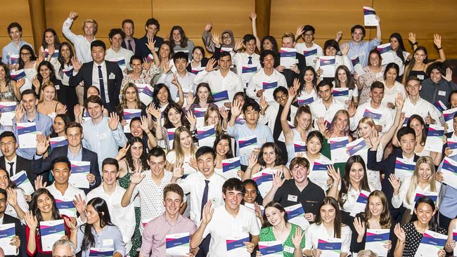 Students received their HSC results on Tuesday