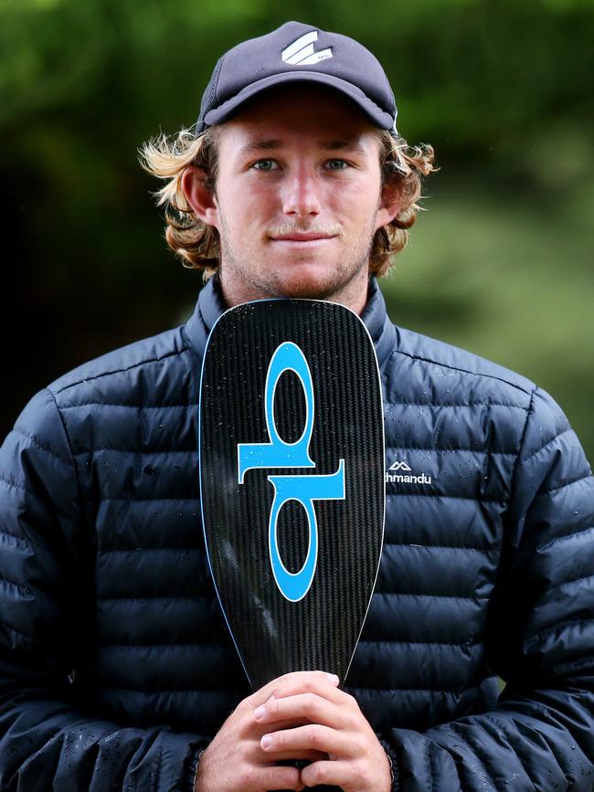 The coast has Aussie Champion stand-up paddle boarder Harry Maskell. Picture: Sue Graham