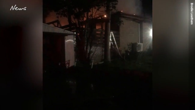 Upwey house fire