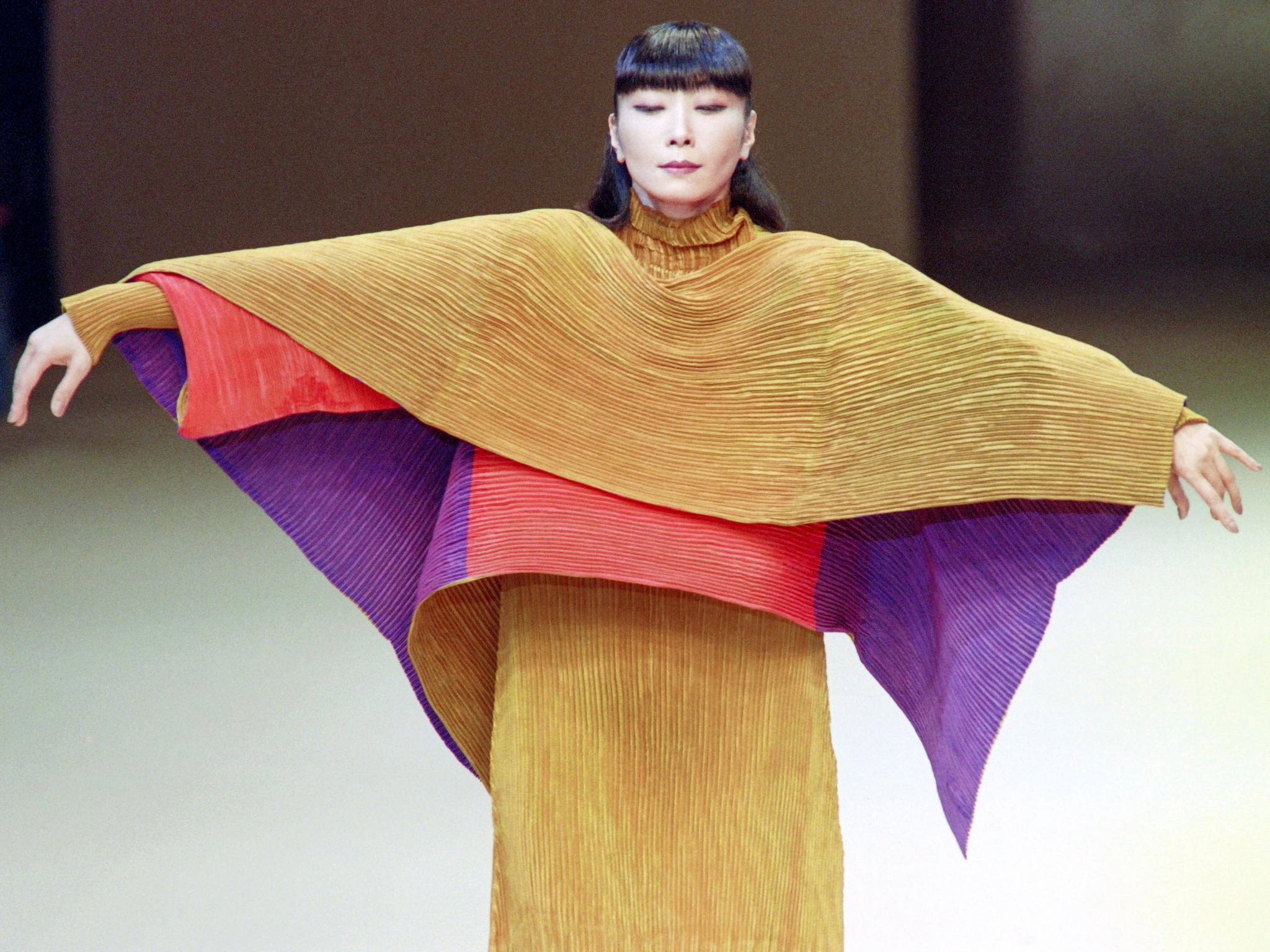 Like sweatpants, but dressy: the pandemic rise of Issey Miyake