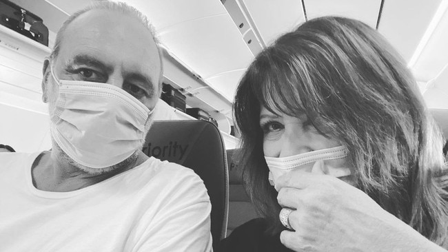 Brian Houston and his wife Bobbie have been travelling around the United States for the past three months. Picture: Instagram.