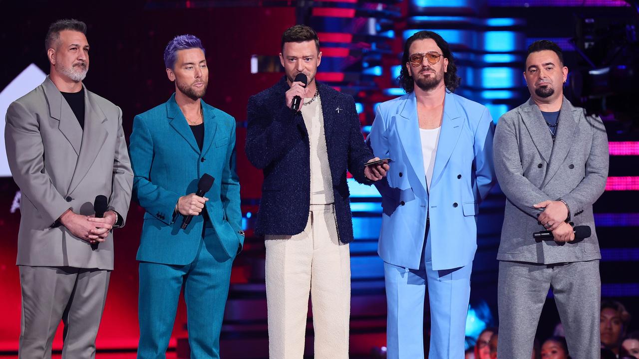 *NSYNC recently reunited onstage at the 2023 MTV Video Music Awards in New Jersey. Picture: Theo Wargo/Getty Images