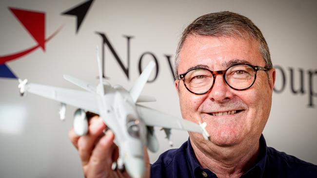 Nova Systems chief executive Jim McDowell. Picture: Mike Burton