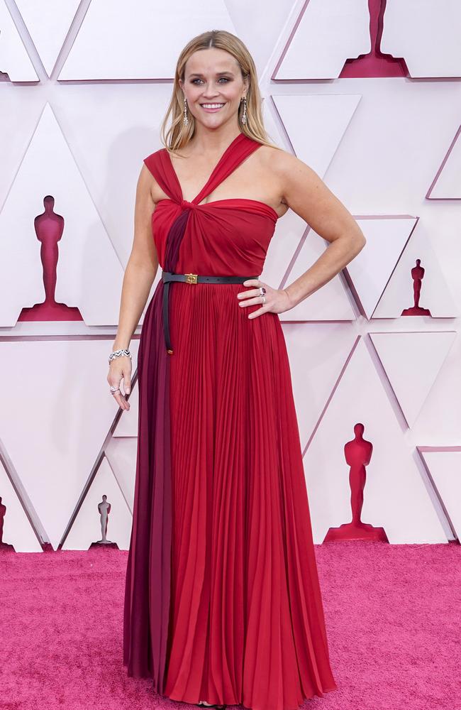 Reese Witherspoon at the 93rd Annual Academy Awards at Union Station. Picture: Chris Pizzello-Pool/Getty Images