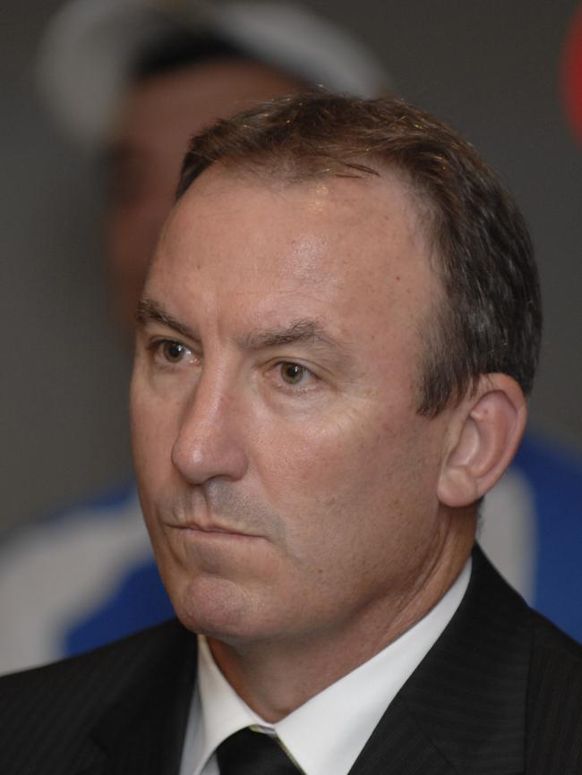 West Coast Eagles chief executive Trevor Nisbett in 2007.